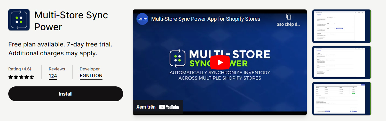 Multi‑Store Sync Power